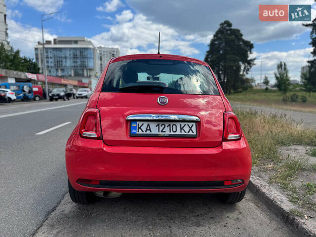 Червоний Фіат 500, об'ємом двигуна 1.24 л та пробігом 121 тис. км за 8100 $, фото 4 на Automoto.ua