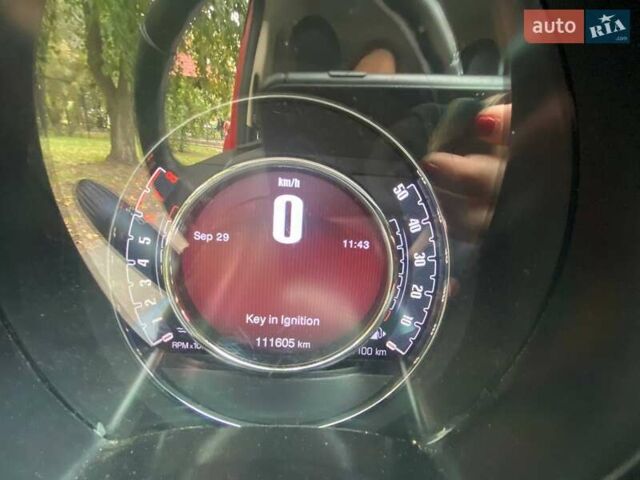 Красный Фиат 500, объемом двигателя 1.37 л и пробегом 112 тыс. км за 10500 $, фото 1 на Automoto.ua