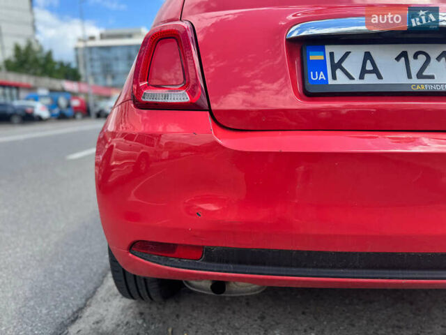 Червоний Фіат 500, об'ємом двигуна 1.24 л та пробігом 121 тис. км за 8100 $, фото 12 на Automoto.ua