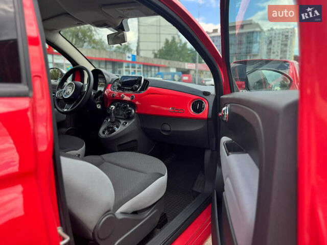 Червоний Фіат 500, об'ємом двигуна 1.24 л та пробігом 121 тис. км за 8100 $, фото 10 на Automoto.ua