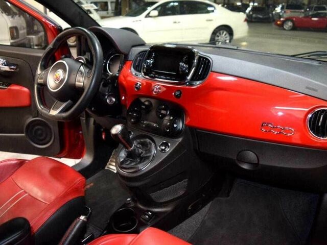 Красный Фиат 500, объемом двигателя 1.4 л и пробегом 23 тыс. км за 2000 $, фото 16 на Automoto.ua