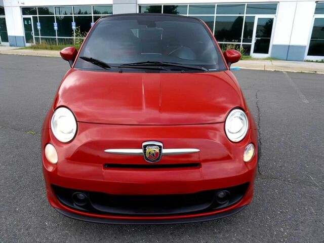 Красный Фиат 500, объемом двигателя 1.4 л и пробегом 41 тыс. км за 7000 $, фото 1 на Automoto.ua