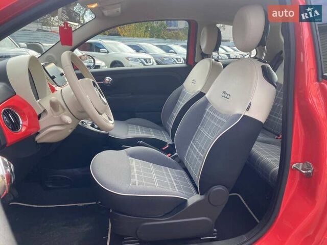 Червоний Фіат 500, об'ємом двигуна 1.24 л та пробігом 13 тис. км за 14490 $, фото 8 на Automoto.ua