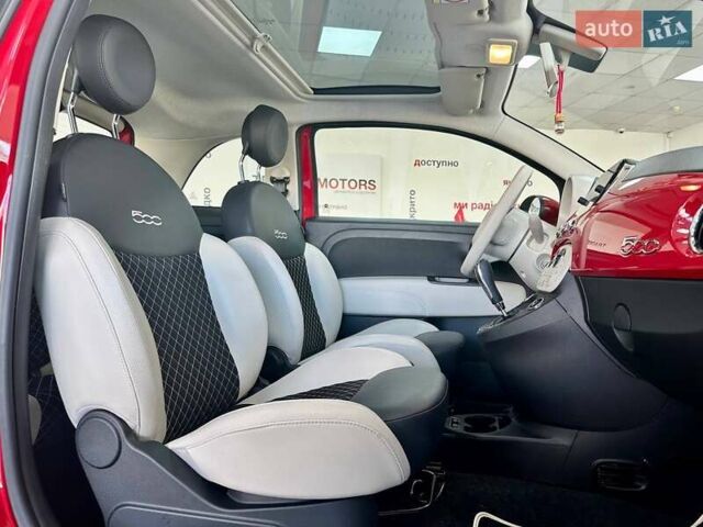 Красный Фиат 500, объемом двигателя 1.24 л и пробегом 18 тыс. км за 14490 $, фото 21 на Automoto.ua