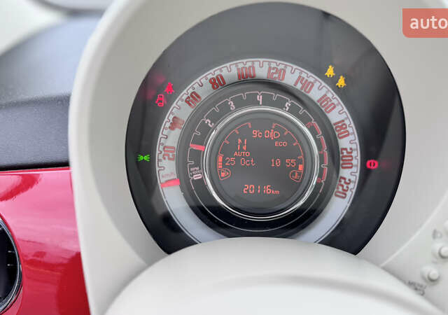 Красный Фиат 500, объемом двигателя 1.24 л и пробегом 20 тыс. км за 13999 $, фото 10 на Automoto.ua