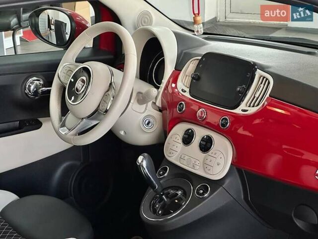 Красный Фиат 500, объемом двигателя 1.24 л и пробегом 18 тыс. км за 14490 $, фото 20 на Automoto.ua