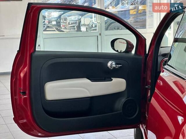 Красный Фиат 500, объемом двигателя 1.24 л и пробегом 18 тыс. км за 14490 $, фото 15 на Automoto.ua