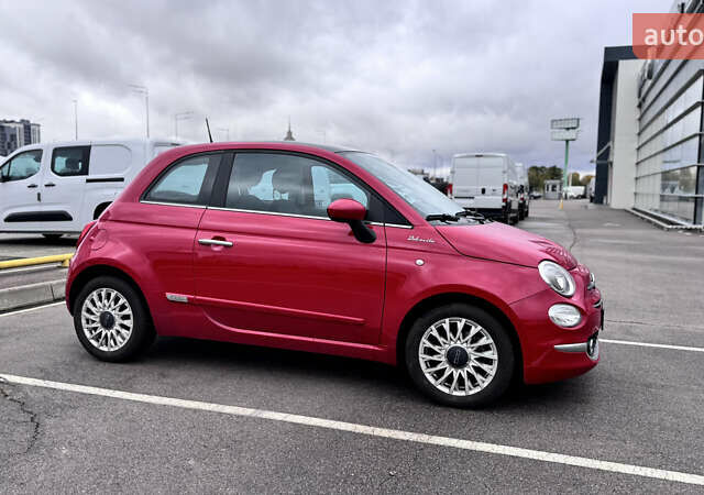 Красный Фиат 500, объемом двигателя 1.24 л и пробегом 20 тыс. км за 13999 $, фото 2 на Automoto.ua