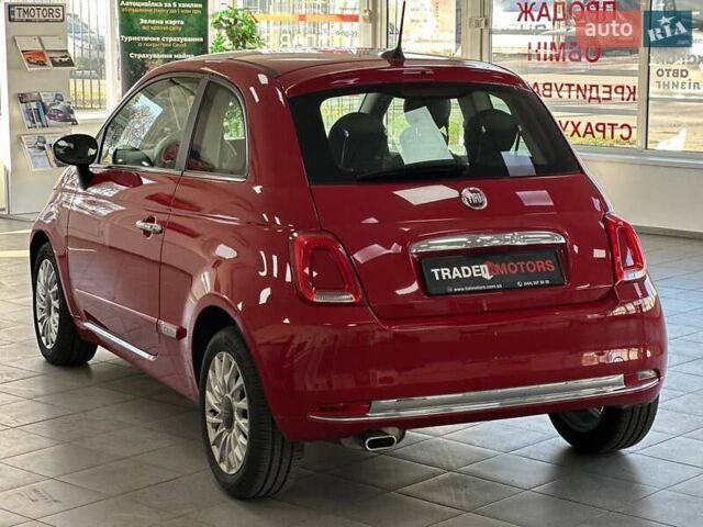 Красный Фиат 500, объемом двигателя 1.24 л и пробегом 18 тыс. км за 14490 $, фото 8 на Automoto.ua