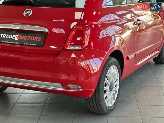 Красный Фиат 500, объемом двигателя 1.24 л и пробегом 18 тыс. км за 14490 $, фото 13 на Automoto.ua