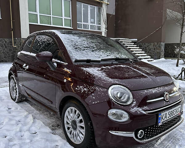 Фіат 500 2021 у Києві на Automoto.ua Червоний Фіат 500, об'ємом двигуна 1.24 л та пробігом 49 тис. км за 13500 $, фото 1 на Automoto.ua