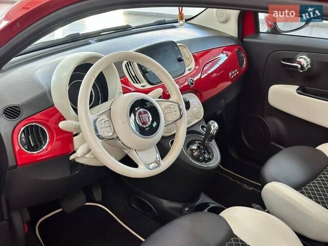 Красный Фиат 500, объемом двигателя 1.24 л и пробегом 18 тыс. км за 14490 $, фото 17 на Automoto.ua