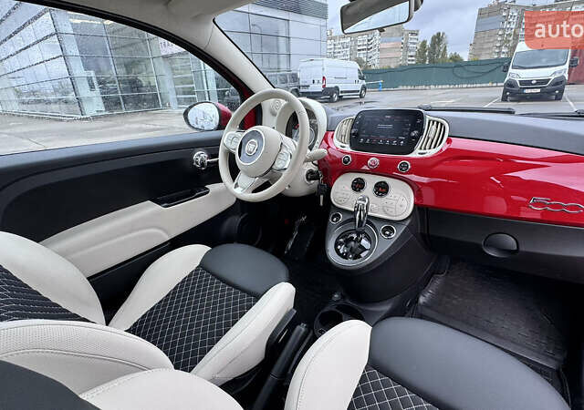 Красный Фиат 500, объемом двигателя 1.24 л и пробегом 20 тыс. км за 13999 $, фото 12 на Automoto.ua