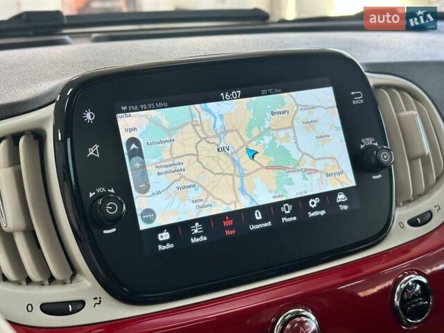 Красный Фиат 500, объемом двигателя 1.24 л и пробегом 18 тыс. км за 14490 $, фото 27 на Automoto.ua