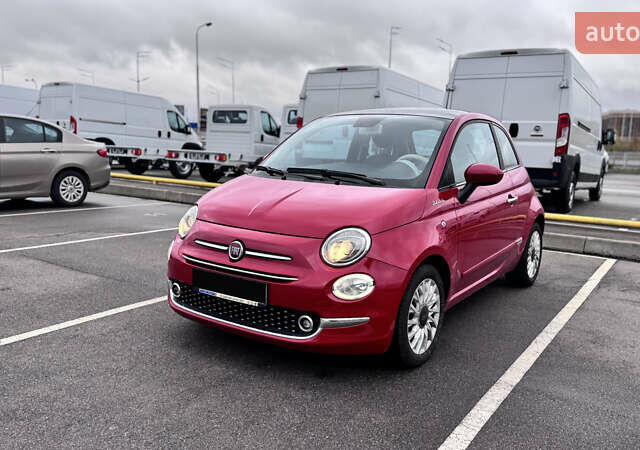 Красный Фиат 500, объемом двигателя 1.24 л и пробегом 20 тыс. км за 13999 $, фото 5 на Automoto.ua