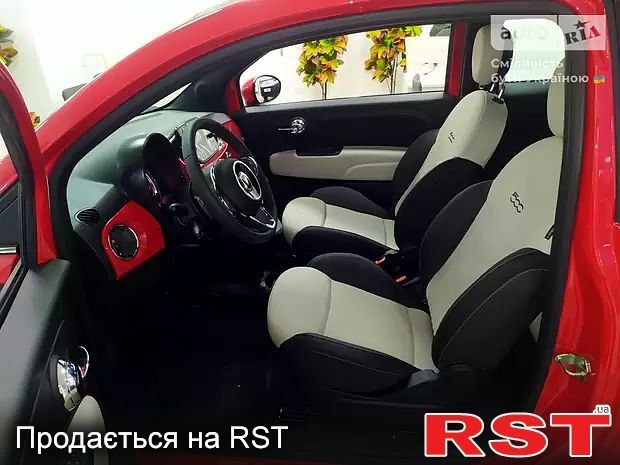 Красный Фиат 500, объемом двигателя 1.2 л и пробегом 23 тыс. км за 13500 $, фото 1 на Automoto.ua
