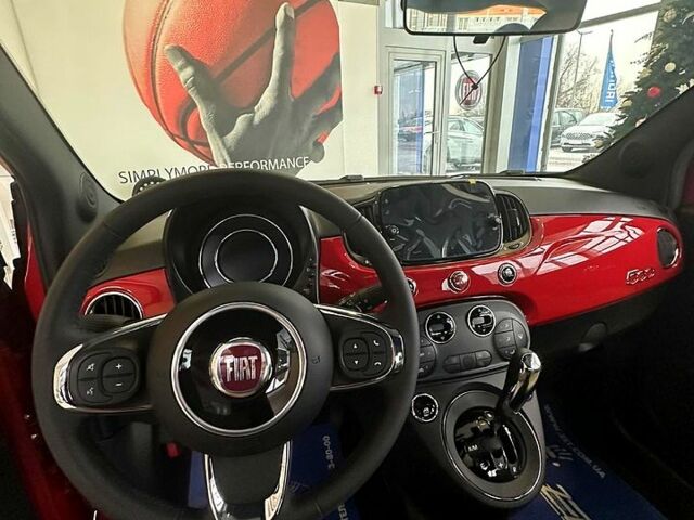 Красный Фиат 500, объемом двигателя 1.2 л и пробегом 23 тыс. км за 13500 $, фото 3 на Automoto.ua