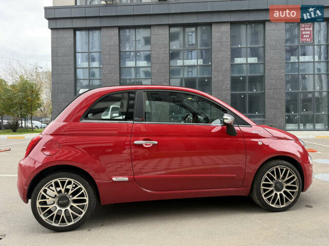 Красный Фиат 500, объемом двигателя 1.24 л и пробегом 30 тыс. км за 14500 $, фото 4 на Automoto.ua
