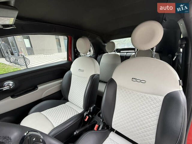 Красный Фиат 500, объемом двигателя 1.24 л и пробегом 30 тыс. км за 14500 $, фото 16 на Automoto.ua