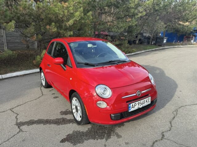 Червоний Фіат 500, об'ємом двигуна 1.4 л та пробігом 118 тис. км за 5800 $, фото 1 на Automoto.ua