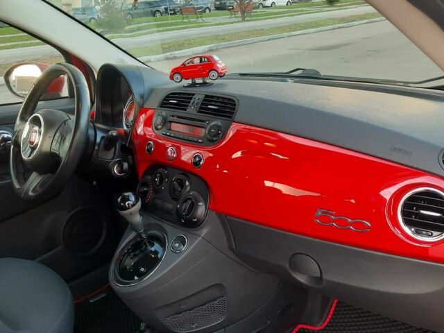 Красный Фиат 500, объемом двигателя 1.4 л и пробегом 185 тыс. км за 7500 $, фото 15 на Automoto.ua