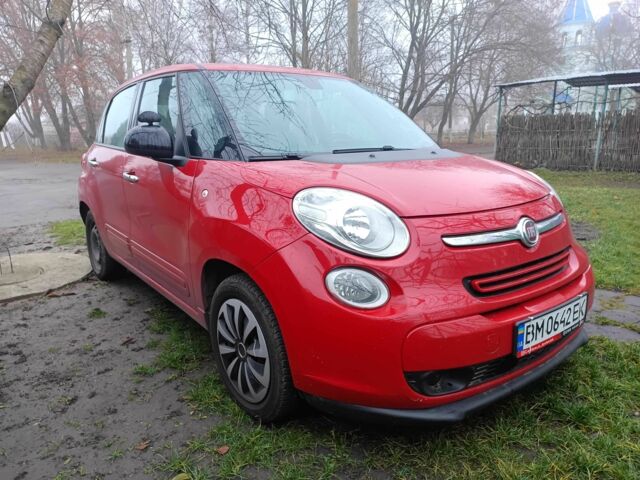 Красный Фиат 500, объемом двигателя 1.4 л и пробегом 305 тыс. км за 7200 $, фото 1 на Automoto.ua