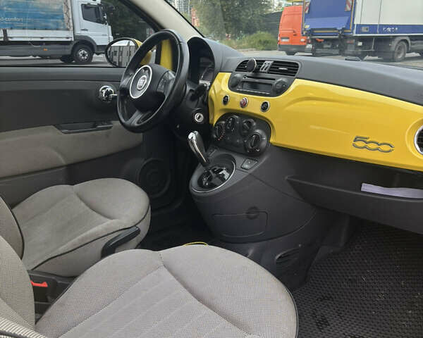 Желтый Фиат 500, объемом двигателя 1.37 л и пробегом 103 тыс. км за 5400 $, фото 8 на Automoto.ua