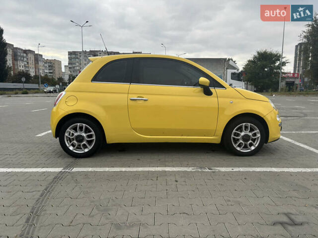 Фіат 500 2008 у Києві на Automoto.ua Жовтий Фіат 500, об'ємом двигуна 1.37 л та пробігом 103 тис. км за 5700 $, фото 7 на Automoto.ua