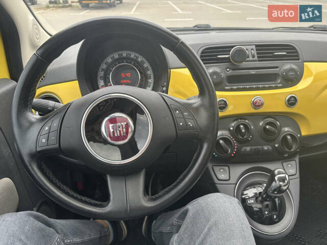 Желтый Фиат 500, объемом двигателя 1.37 л и пробегом 103 тыс. км за 5400 $, фото 10 на Automoto.ua
