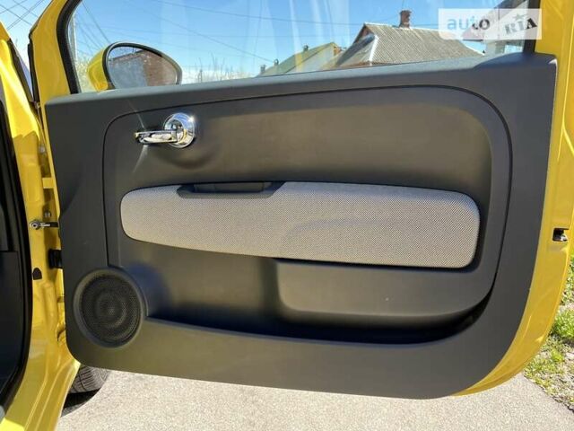 Желтый Фиат 500, объемом двигателя 1.24 л и пробегом 195 тыс. км за 5750 $, фото 14 на Automoto.ua