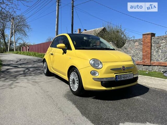 Желтый Фиат 500, объемом двигателя 1.24 л и пробегом 195 тыс. км за 5750 $, фото 5 на Automoto.ua
