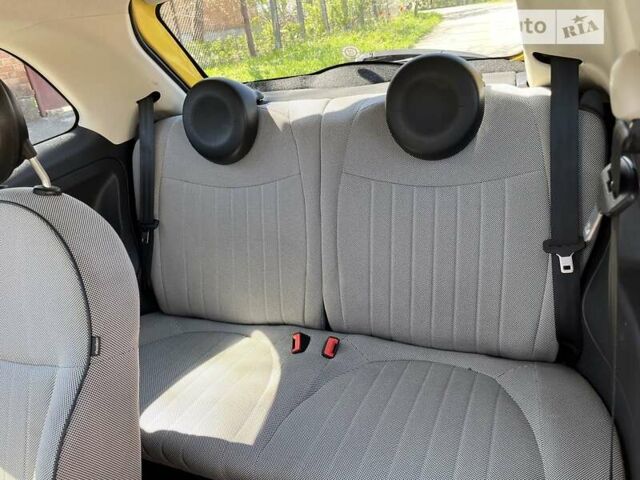 Желтый Фиат 500, объемом двигателя 1.24 л и пробегом 195 тыс. км за 5750 $, фото 26 на Automoto.ua