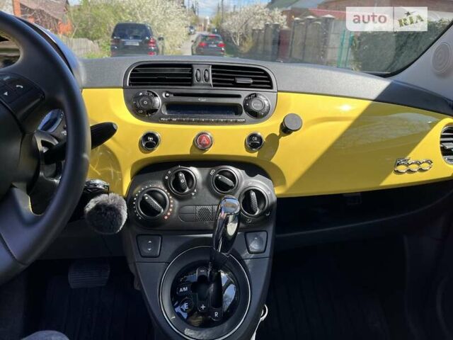 Желтый Фиат 500, объемом двигателя 1.24 л и пробегом 195 тыс. км за 5750 $, фото 22 на Automoto.ua