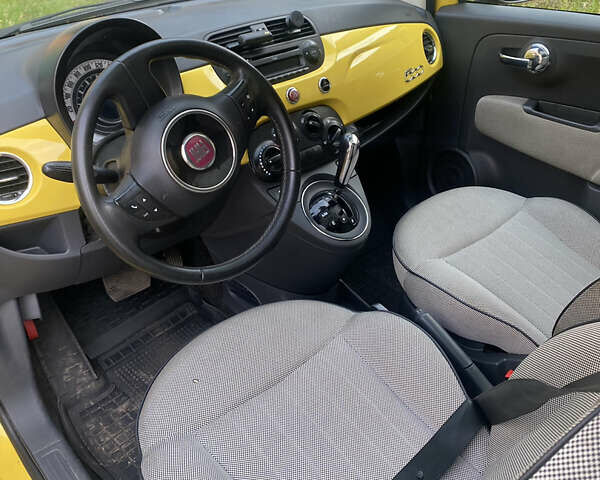 Желтый Фиат 500, объемом двигателя 1.24 л и пробегом 117 тыс. км за 6000 $, фото 8 на Automoto.ua