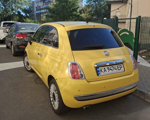 Жовтий Фіат 500, об'ємом двигуна 1.4 л та пробігом 107 тис. км за 7000 $, фото 9 на Automoto.ua