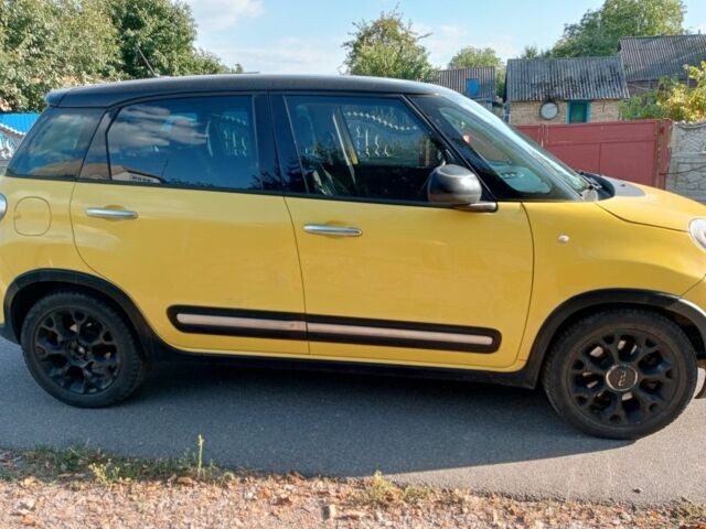 Желтый Фиат 500, объемом двигателя 1.4 л и пробегом 166 тыс. км за 9999 $, фото 1 на Automoto.ua