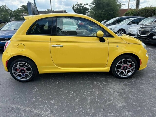 Желтый Фиат 500, объемом двигателя 1.4 л и пробегом 78 тыс. км за 6200 $, фото 3 на Automoto.ua