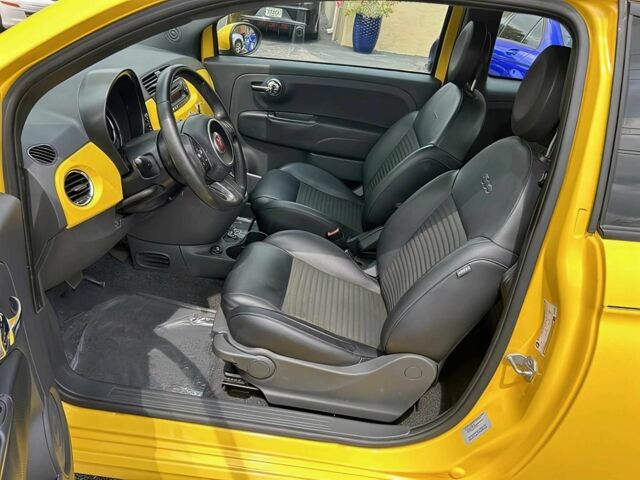 Желтый Фиат 500, объемом двигателя 1.4 л и пробегом 78 тыс. км за 6200 $, фото 8 на Automoto.ua