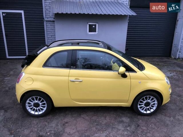 Жовтий Фіат 500, об'ємом двигуна 1.37 л та пробігом 79 тис. км за 8500 $, фото 11 на Automoto.ua