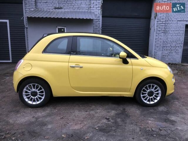 Жовтий Фіат 500, об'ємом двигуна 1.37 л та пробігом 79 тис. км за 8500 $, фото 4 на Automoto.ua