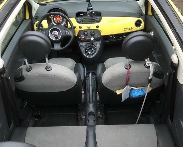 Жовтий Фіат 500, об'ємом двигуна 1.37 л та пробігом 79 тис. км за 8500 $, фото 10 на Automoto.ua