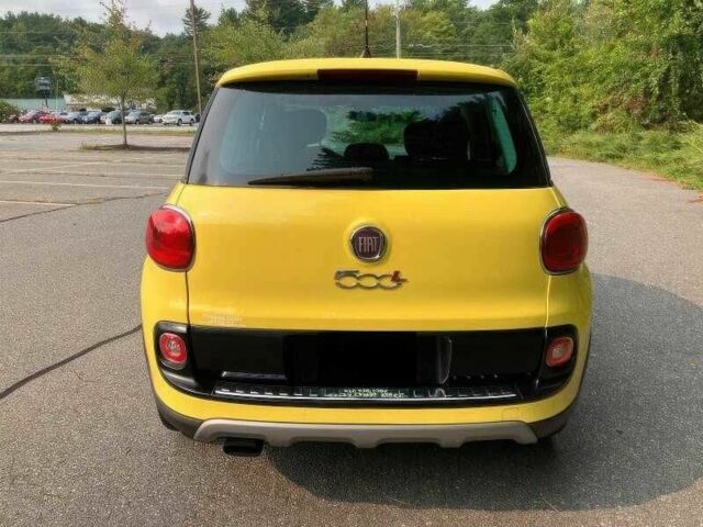 Желтый Фиат 500, объемом двигателя 1.4 л и пробегом 98 тыс. км за 3900 $, фото 5 на Automoto.ua