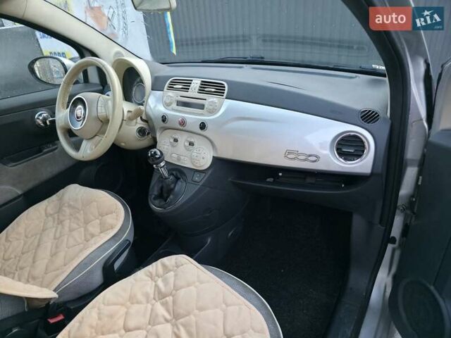 Серый Фиат 500, объемом двигателя 1.24 л и пробегом 190 тыс. км за 3999 $, фото 7 на Automoto.ua
