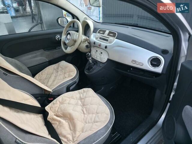 Серый Фиат 500, объемом двигателя 1.24 л и пробегом 190 тыс. км за 3999 $, фото 6 на Automoto.ua