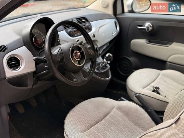 Серый Фиат 500, объемом двигателя 1.37 л и пробегом 158 тыс. км за 6100 $, фото 7 на Automoto.ua