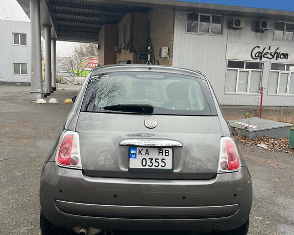 Серый Фиат 500, объемом двигателя 1.37 л и пробегом 203 тыс. км за 5699 $, фото 6 на Automoto.ua