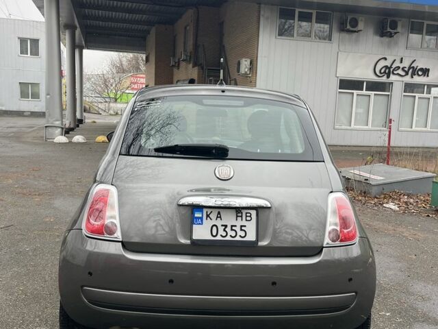 Серый Фиат 500, объемом двигателя 1.4 л и пробегом 203 тыс. км за 5699 $, фото 3 на Automoto.ua