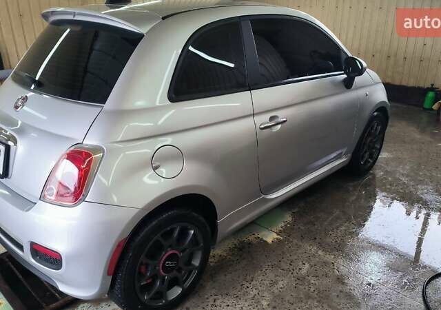 Серый Фиат 500, объемом двигателя 1.4 л и пробегом 298 тыс. км за 7200 $, фото 4 на Automoto.ua