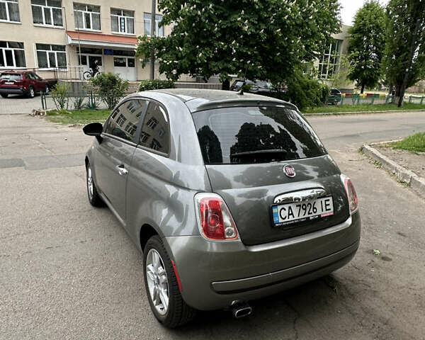 Серый Фиат 500, объемом двигателя 1.37 л и пробегом 132 тыс. км за 7200 $, фото 2 на Automoto.ua