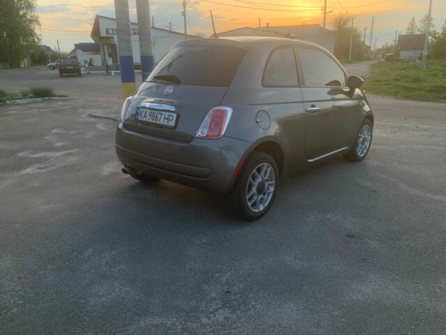 Серый Фиат 500, объемом двигателя 1.4 л и пробегом 173 тыс. км за 7600 $, фото 3 на Automoto.ua